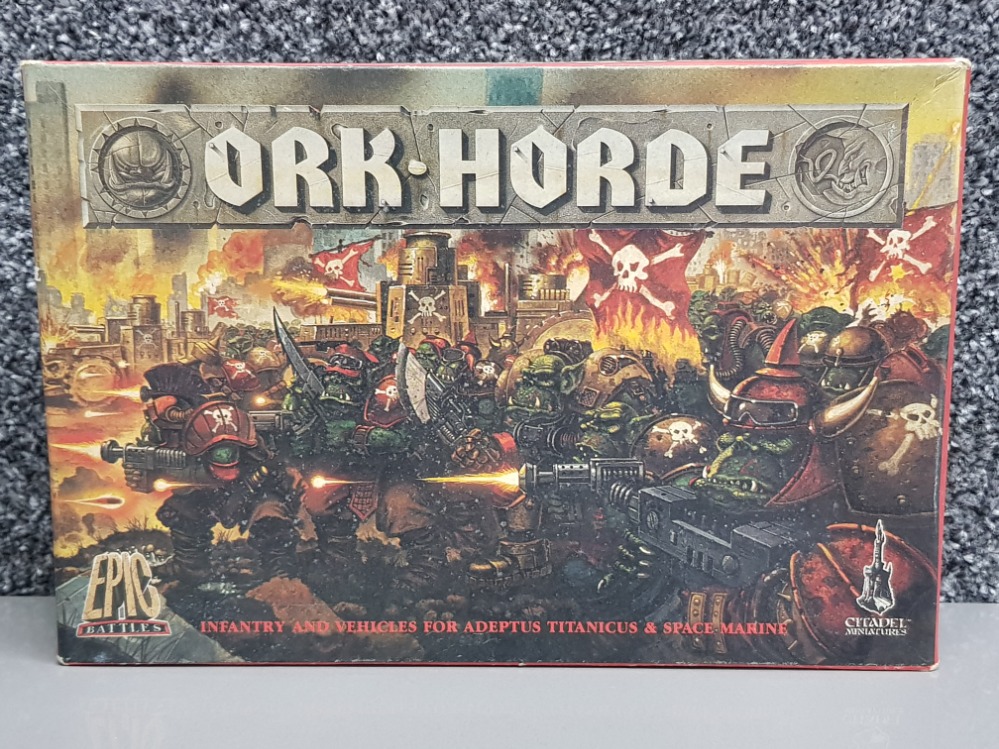 Games workshop epic 40K Ork Horde infantry and vehicles army, Citadel minatures, boxed - Bild 3 aus 3