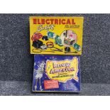 Boxed vintage electrical outfit real engineering set & know America electric question and answer