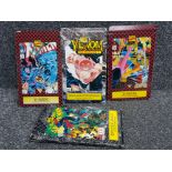 4 Marvel comics collectors packs includes two X-men, Spiderman & Mini masterworks