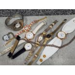 Bag of 8 Ladies watches