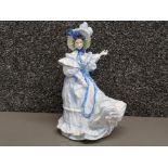 Royal Doulton lady figure from the flowers of love collection, HN 3700 Forget-me-nots