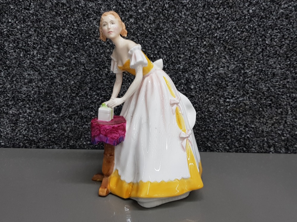Royal Doulton lady figure HN 3095 Happy birthday