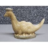 Beneagles whisky decanter by Beswick in the form of the Loch Ness Monster (full) 9cm high