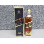 Johnnie Walker Black Label extra special 75cl 40% vol, boxed.