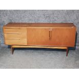 Teak Mcintosh low sideboard, 75.5x46cm, height 78cm