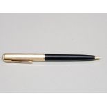 A Parker gold plated propelling pencil