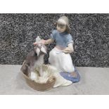 Lladro figure 5921 take your medicine, with original box