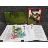 Fields of Honor the American War for independence wargame includes game counters, dice & 2 maps