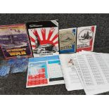 4 x naval wargames includes By waters war, Carrier strike, General Quarters 1 & 2