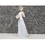 Lladro figure 7644 Innocence in bloom, with original box