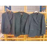 Two gents suits by Dunn & Co and a jacket by the same maker