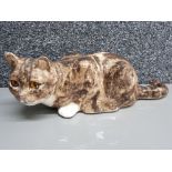 Winstanley size 5 cat ornament, signed to base