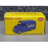 Dinky 453 - Trojan 15 cwt oxo van, in original box & still sealed