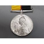 Sudan 1896-1897 medal with ribbon, awarded by the Khedive of Egypt to those who took part in