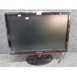 Samsung 22" digital TV/Monitor on stand, with lead, no remote