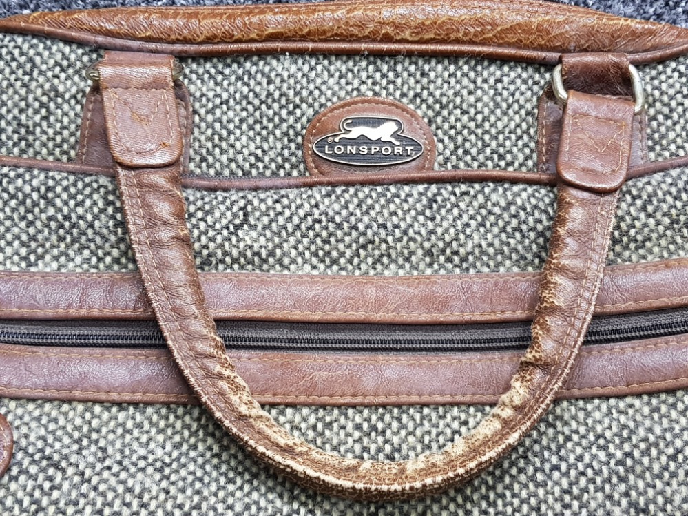 Lonsport holdhall together with vintage brown leather case - Image 2 of 3