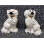 A pair of Beswick dogs no 1379-5 20.5cm high