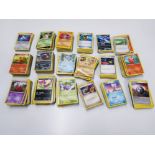 A large quantity of Pokemon playing cards 3rd edition onwards.