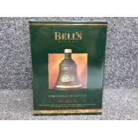 Bell's finest old scotch whisky Christmas 1993 decanter, 70cl, still sealed with original box