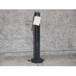 Progress 29 inch electric tower fan, in black, with remote