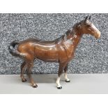 Beswick brown hunter horse ornament