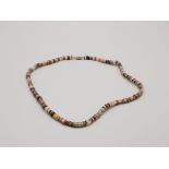 Tourmaline bead necklet