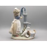 Lladro figure 5285 summer on the farm