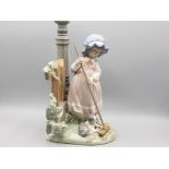 Lladro figure 5286 fall cleanup