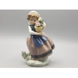 Lladro figure 5223 spring is here