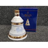 Bells extra special old scotch whisky decanter, celebrating great Scottish inventors - Alexander