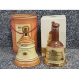 2 x Bells old scotch whisky decanters both 18.75cl & still sealed with original boxes