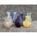 7 pieces of caithness art glass