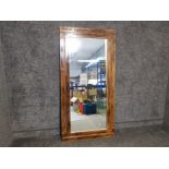 Rectangular shaped hardwood mirror 78cm x 156cm