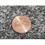 Double sided tails two pence piece