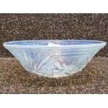 Joblings 1930s opalique bowl in the 'Flowers' deco design no 777134-6000