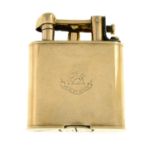An early 20th century 9ct gold lighter, by Dunhill.Signed Dunhill.