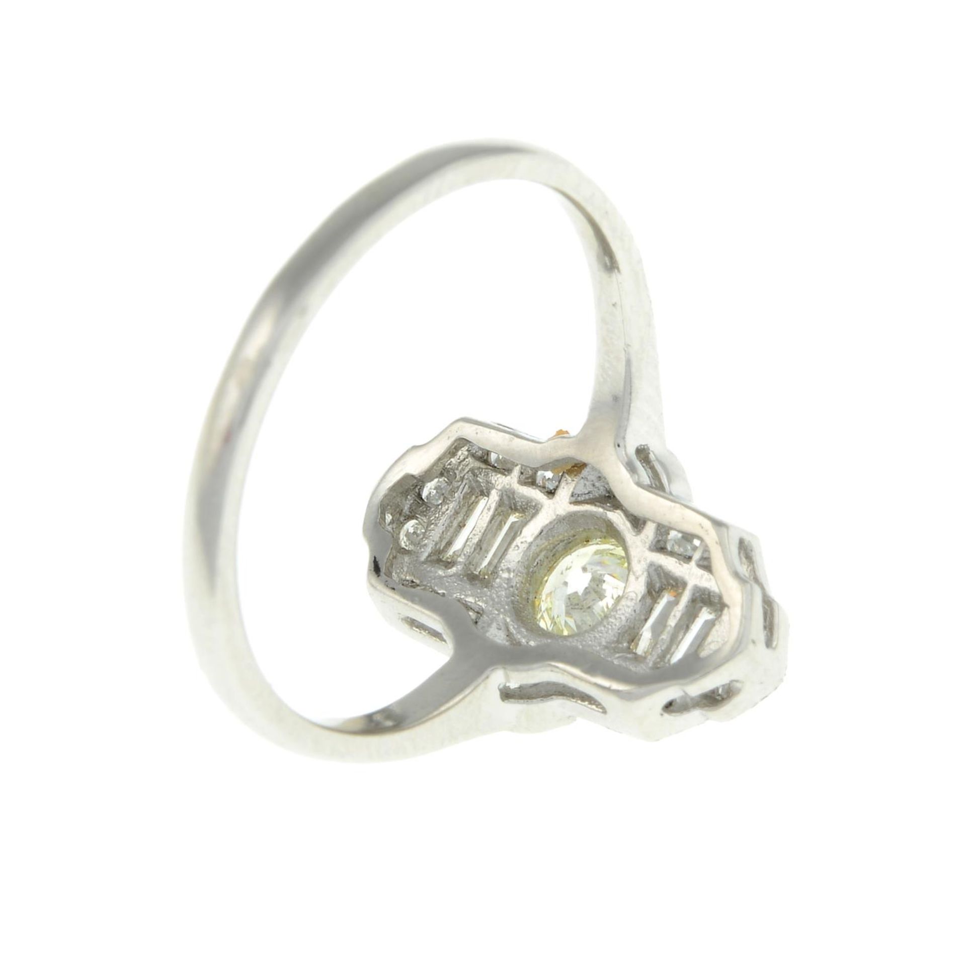 A diamond dress ring.Estimated total diamond weight 0.75ct, - Image 3 of 3