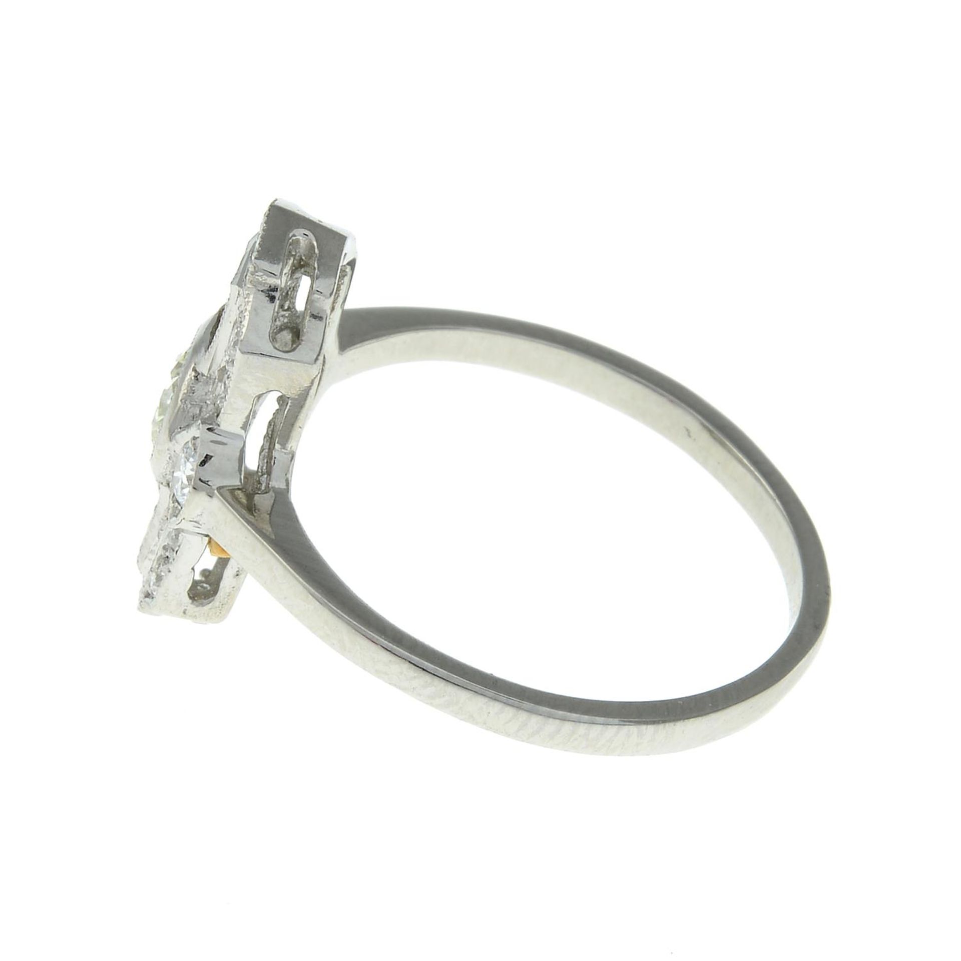 A diamond dress ring.Estimated total diamond weight 0.75ct, - Image 2 of 3