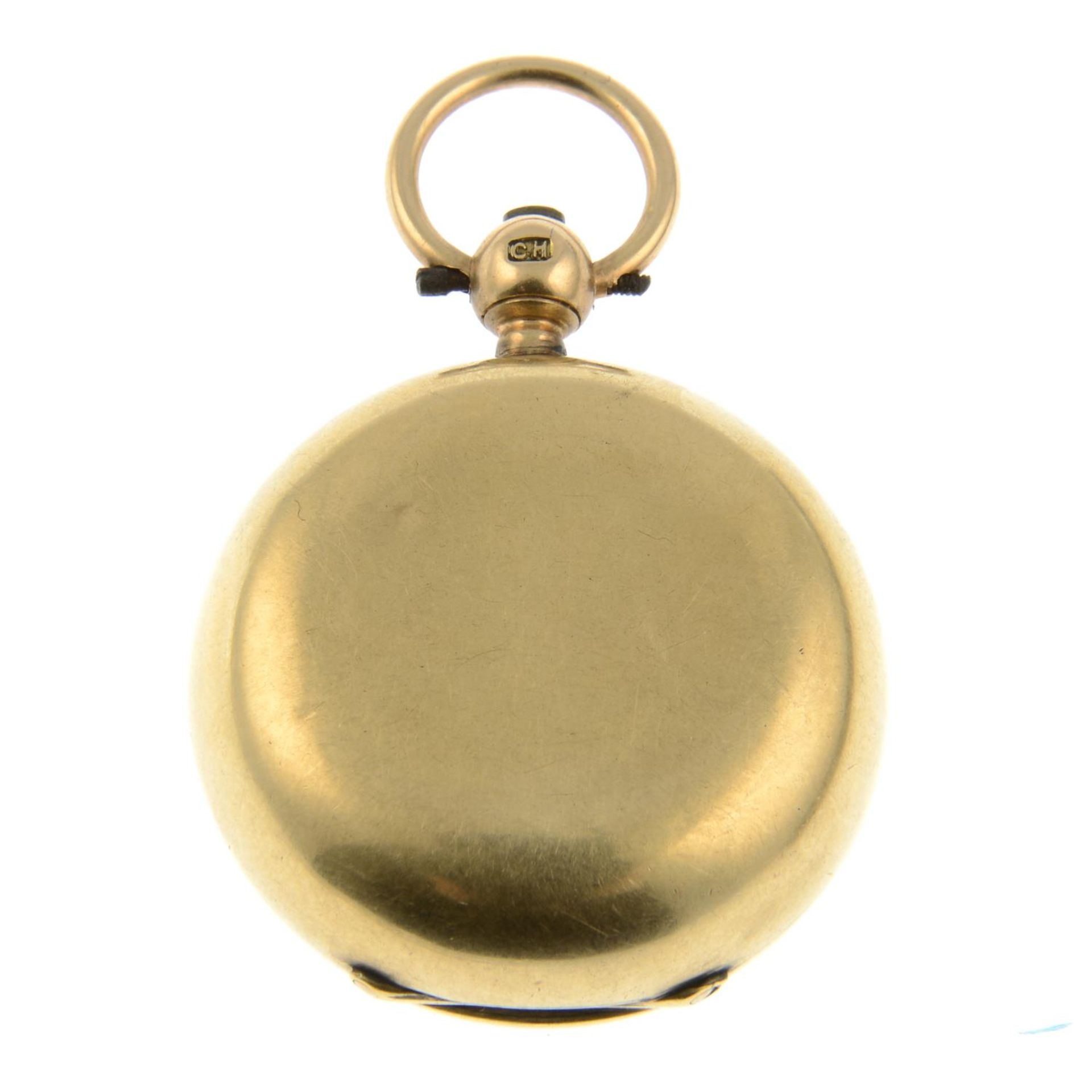 An Edwardian 15ct gold sovereign holder, - Image 2 of 2