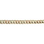 A 9ct gold tri-coloured bracelet.Hallmarks for Birmingham.Length 19.5cms.