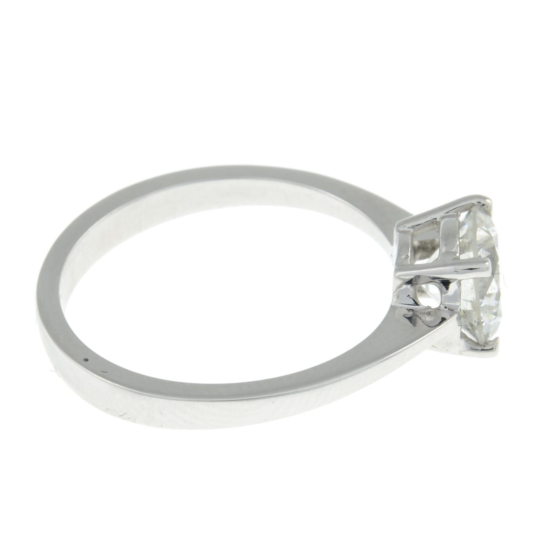 A 9ct gold brilliant-cut diamond single-stone ring. - Image 7 of 10