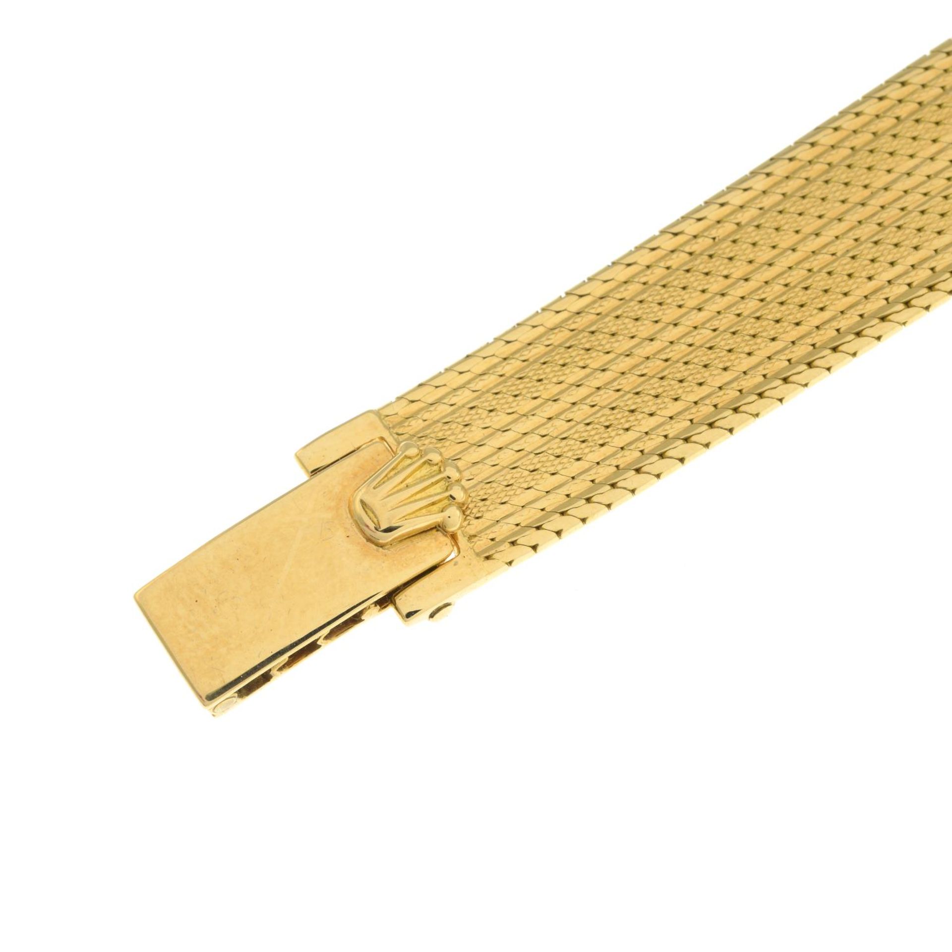 A lady's 1960s 18ct gold 'Chameleon' wristwatch, by Rolex. - Bild 7 aus 10