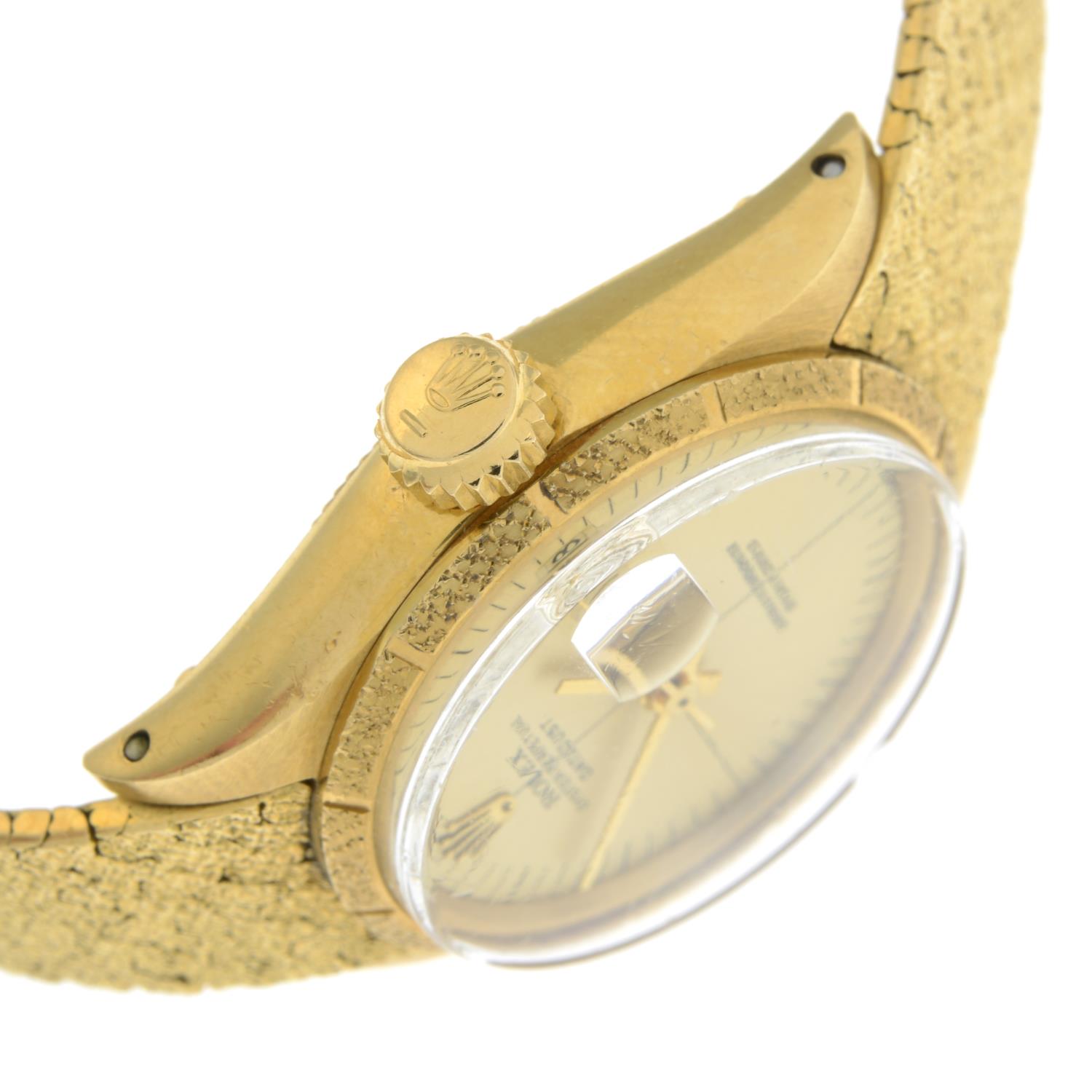 A lady's 1970s 18ct gold 'Oyster Perpetual Datejust' watch, - Image 7 of 8