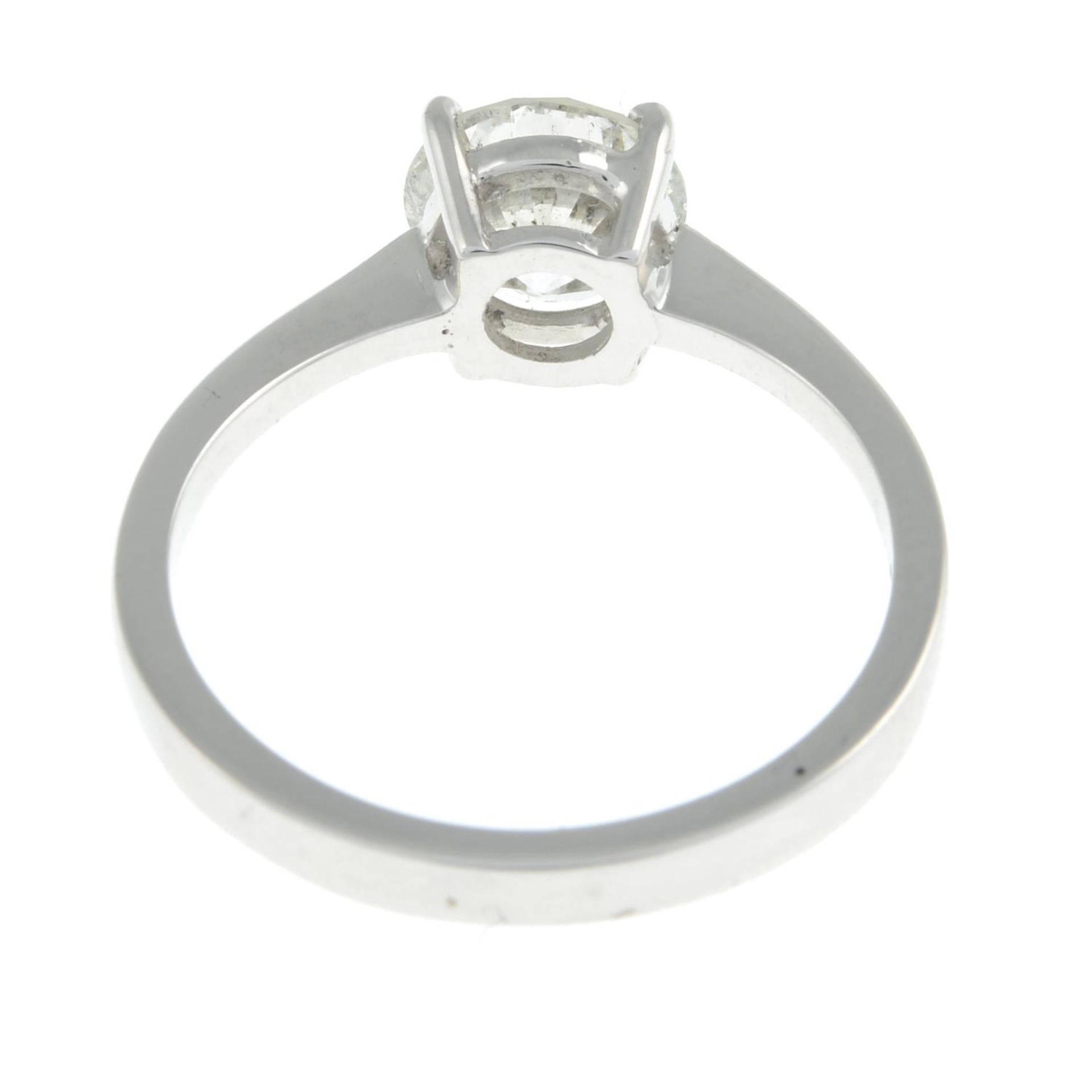 A 9ct gold brilliant-cut diamond single-stone ring. - Image 8 of 10