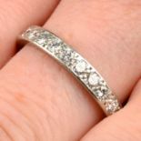 A brilliant-cut diamond full eternity ring, by Tiffany & Co.