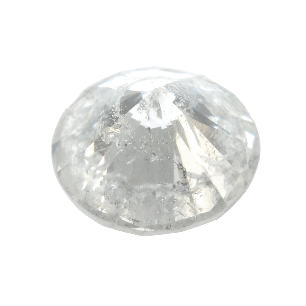 A 0.34ct loose brilliant cut diamond. - Image 2 of 2