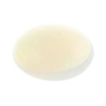 An oval shape opal cabochon weighing 7.86ct.