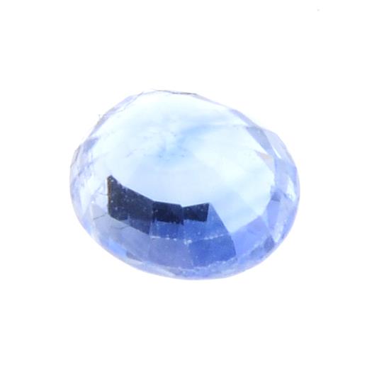 An oval-shape sapphire, weighing 1.12cts. - Image 2 of 2