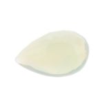 A pear shape opal weighing 2.30ct measuring 12.6 by 8.2 by 5.6mm.