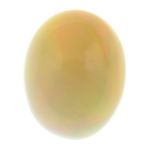 An oval shape opal cabochon weighing 5.82ct.